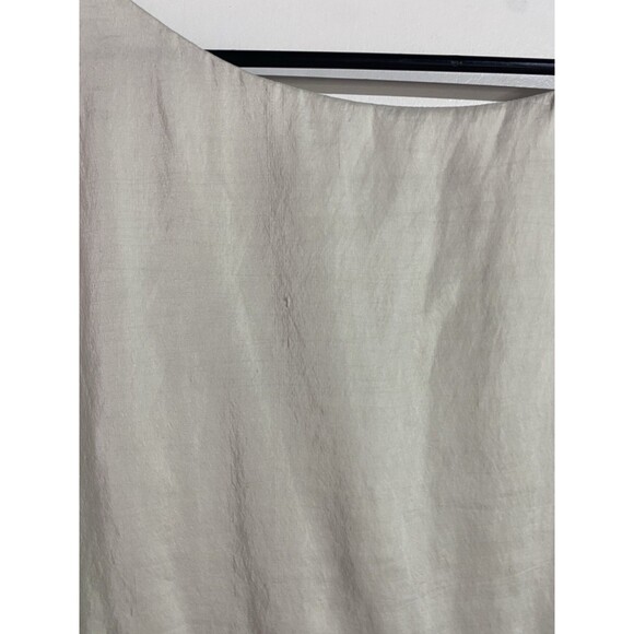 Eileen Fisher Tank Top M Cream Silk Minimalist Babydoll Travel Classic Office - Picture 11 of 15